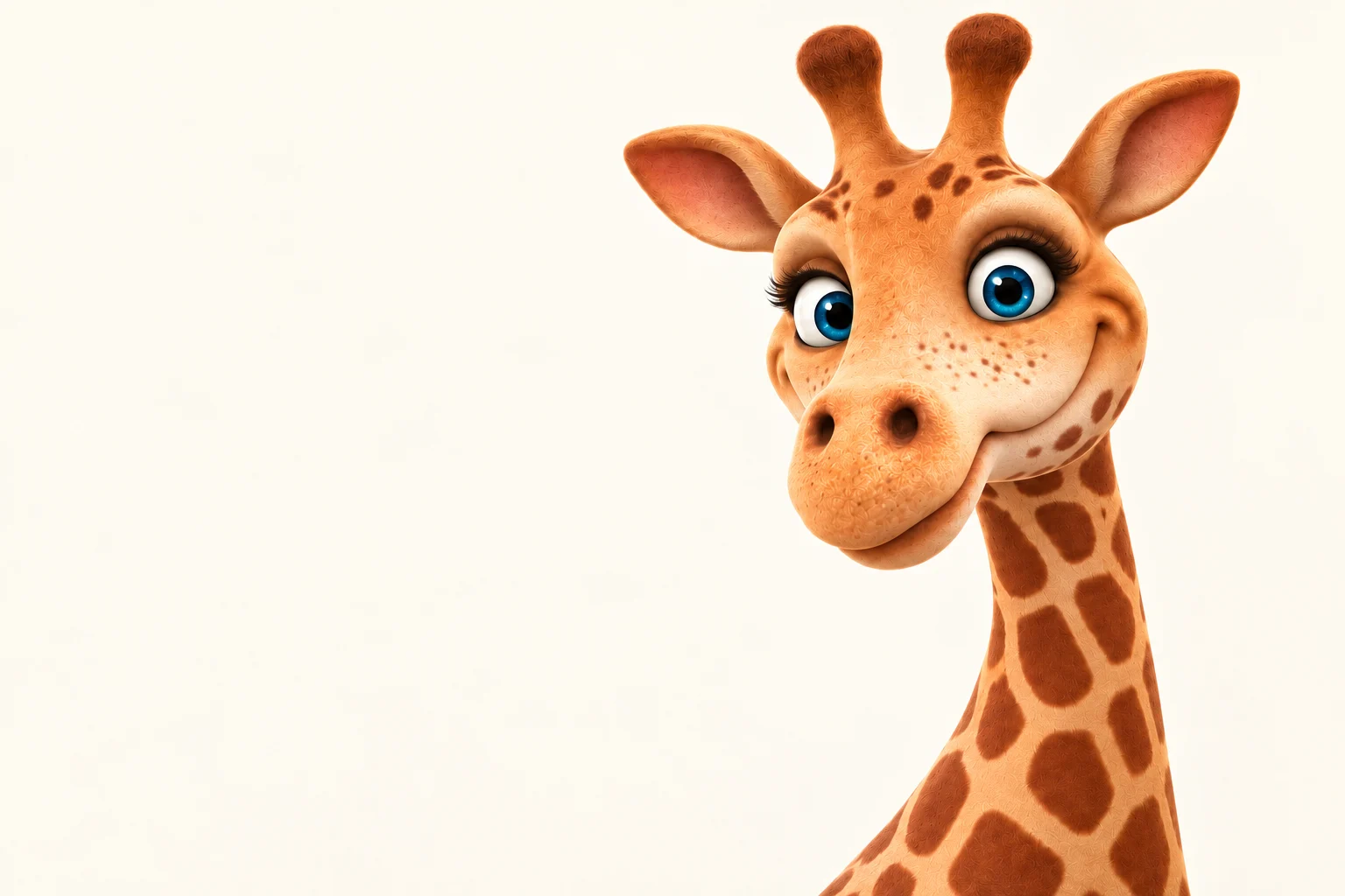 Die Kaltenbach-Giraffe blickt Sie freundlich an